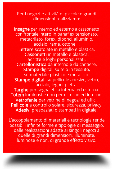 Stampa digitale Padova
